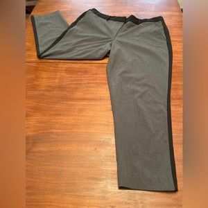 George Woman Gray with Black Stripe, Pants, size 16